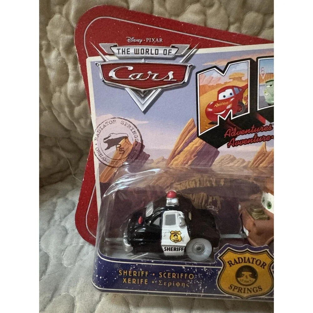 Disney Pixar Cars Mini Adventures Sheriff & Deputy Mater Radiator Springs M1902
